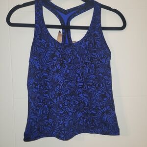 RARE Lululemon Special Edition Seawheeze Cool Racerback Tank Race Length
